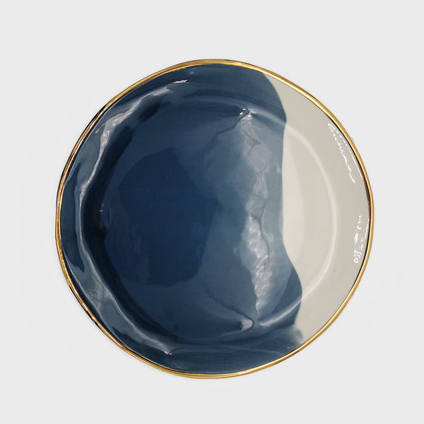 Gouache Midnight Blue Dinner Plate