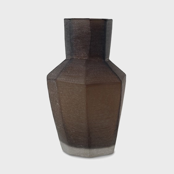 Kahulu Dark Brown M Vase