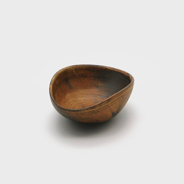Lunaria Brown Bowl